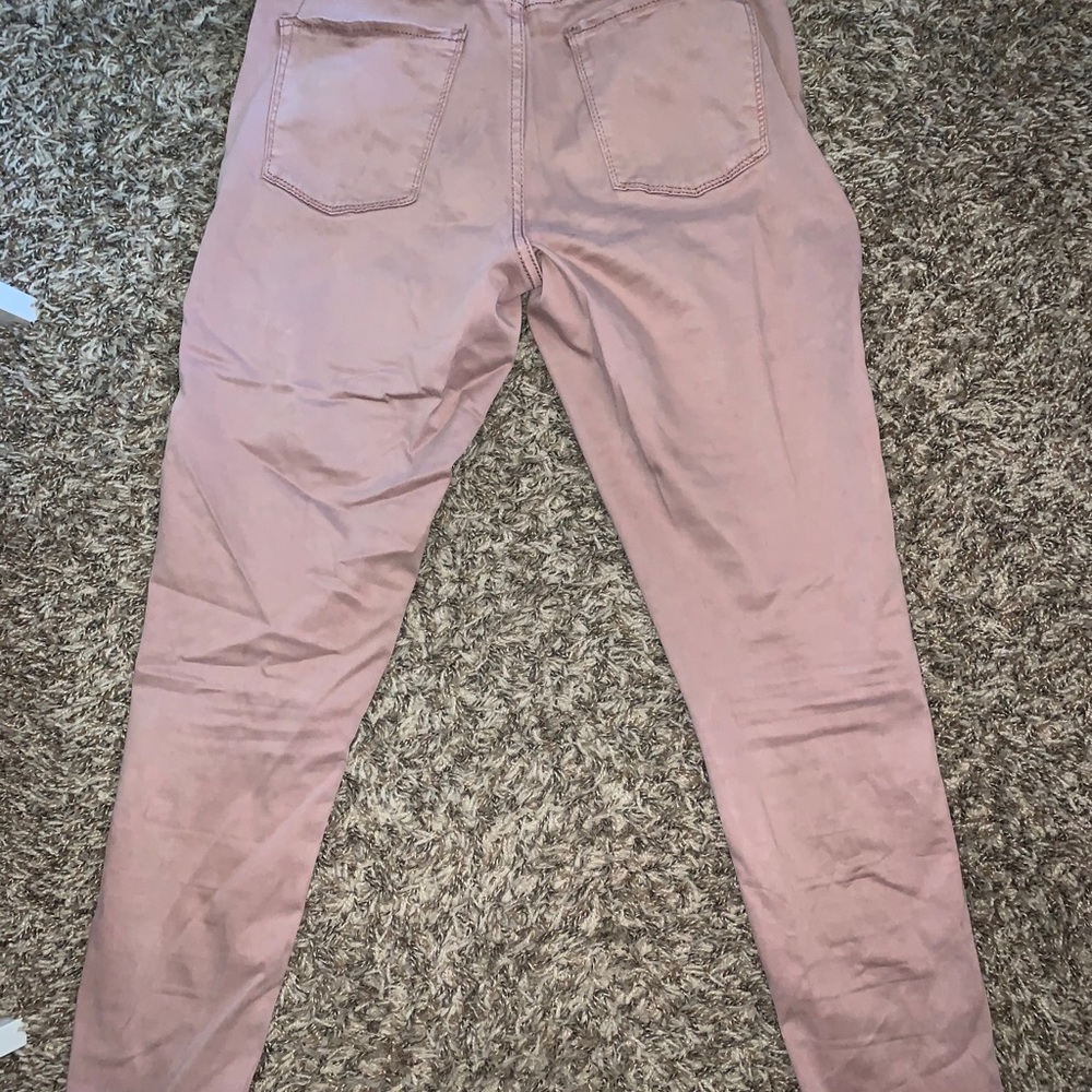 High rise jeans